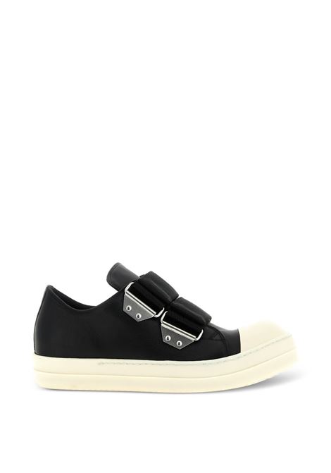 strap low sneaks sneakers man black RICK OWENS | RU01F2896 LCO911